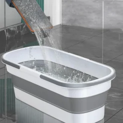 SECCHIO BACINELLA PIEGHEVOLE RICHIUDIBILE SALVASPAZIO CESTINO RETTANGOLARE 46CM