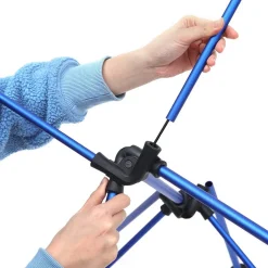 SEDIA PIEGHEVOLE DA CAMPEGGIO PESCA IMPERMEABILE PORTATILE CARICO 140KG TESSUTO