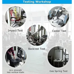 SEDIA POLTRONA UFFICIO CASA IN ECOPELLE CUSCINO LOMBARE POGGIATESTA PIEDI VERDE