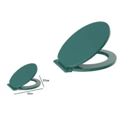 SEDILE COPRIVASO WC WATER COPRIWATER BAGNO IN PVC UNIVERSALE VERDE SCURO 59024