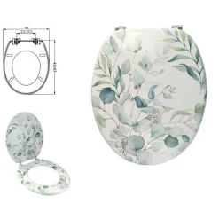 SEDILE COPRIWATER UNIVERSALE PER BAGNO COPRI WC WATER IN LEGNO MDF 19" 87099