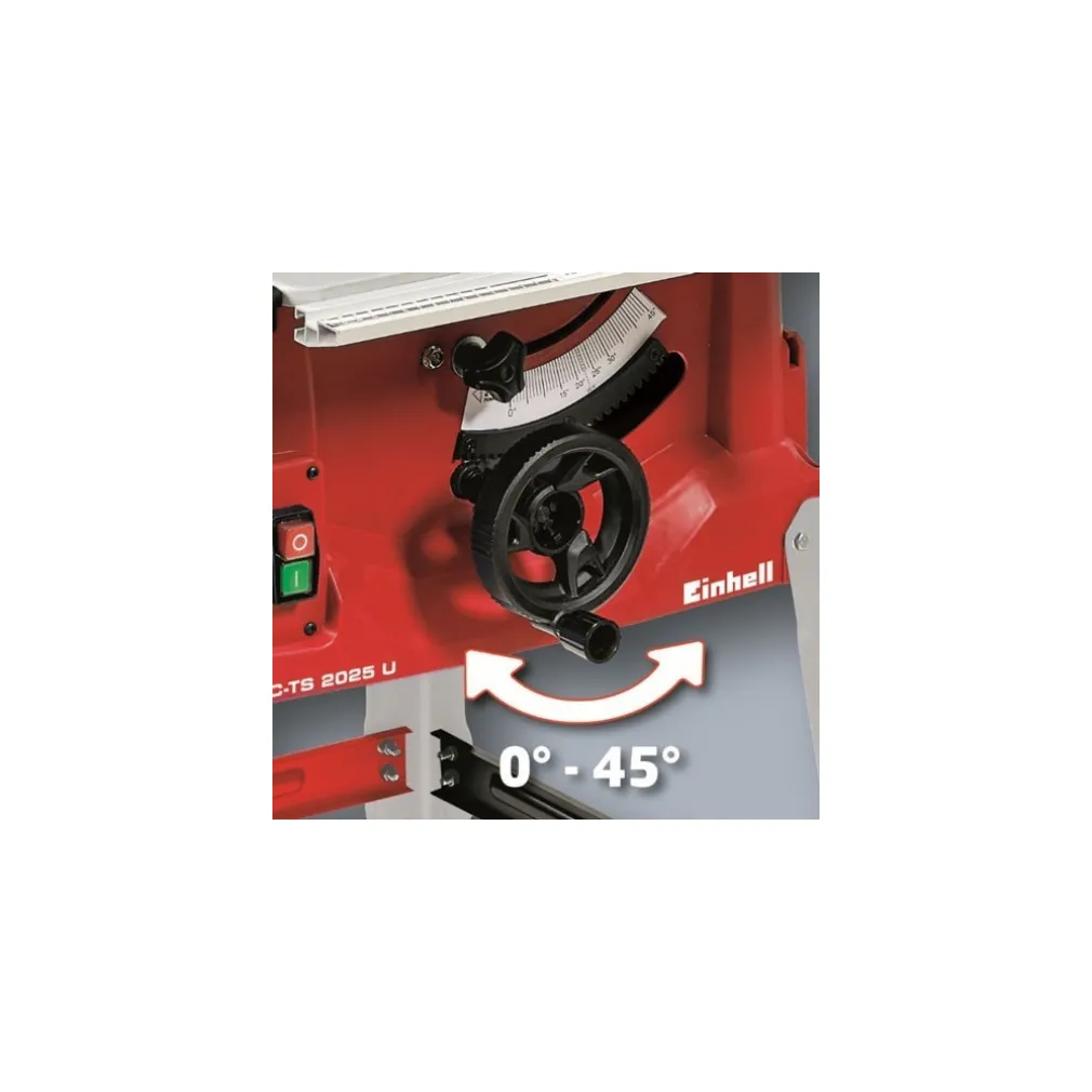 SEGA CIRCOLARE DA BANCO EINHELL TC-TS 2025 U LAMA 250 MM MOTORE 1800W