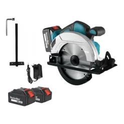 SEGA CIRCOLARE DOPPIA BATTERIA 25V 5.0AH DISCO 180 MM TAGLIO 45° 90° MLS0027BL