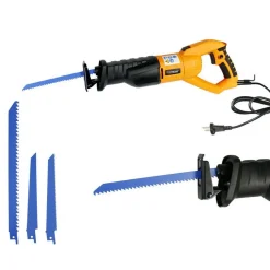 SEGHETTO ALTERNATIVO A GATTUCCIO ELETTRICO 700 WATT 3 LAME TAGLIA LEGNO METALLO