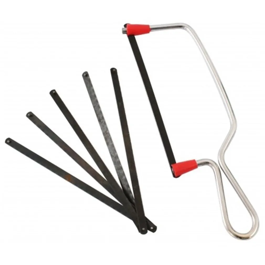 SEGHETTO PER METALLO MANUALE LAMA 15CM ARCHETTO IN ACCIAIO CON 2 LAME RICAMBIO