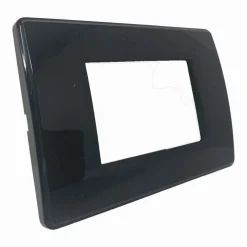 SEGNAPASSO PLACCA NERA MURO SENSORE MOVIMENTO PIR 1,3 W CASSETTA 503 XGGYD-001N