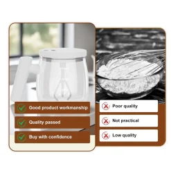 SELF STIRRING MUG 400ML TAZZA AUTOMESCOLANTE AUTOMATICA PER CAFFÈ LATTE TÈ CIOCCOLATO