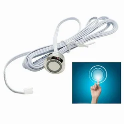 SENSORE INTERRUTTORE TOUCH PER LUCI STRIP LED PULSANTE PER MOBILI 12/24V SEN-TA