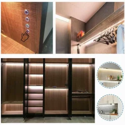 SENSORE INTERRUTTORE TOUCH PER LUCI STRIP LED PULSANTE PER MOBILI 12/24V SEN-TA