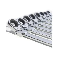 SERIE SET KIT 7 CHIAVI SNODO A CRICCHETTO FLESSIBILI IN VALIGETTA TRASPORTO