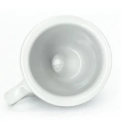 SERVIZIO SET 6 TAZZINE DA CAFFE TAZZINA BASSA IN CERAMICA MARRONE DA CUCINA