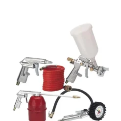 SET 5 ACCESSORI PER COMPRESSORE ARIA COMPRESSA PROFESSIONALE DA LAVORO EINHELL