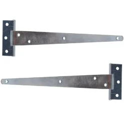 SET 2 CERNIERE A T CERNIERA A CROCE IN ACCIAIO PER PORTA FINESTRA 250 MM