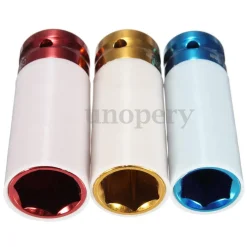 SET 3 CHIAVI A BUSSOLA PER DADI CERCHIO RUOTE ATTACCO 1/2