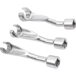 SET 3 CHIAVI APERTE PER RACCORDI CARBURATORI INIETTORI 1/2" 14 17 19MM FS-15663