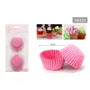 SET 2 CONFEZIONI 50 PIROTTINI CARTA 10CM ROSA DOLCI CUPCAKE TORTINE MUFFIN 56131