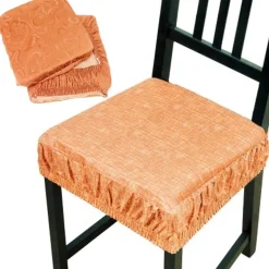 SET 6 COPRISEDIA CUSCINI CON ELASTICO CUSCINO PER SEDIE IMBOTTITO SFODERABILE