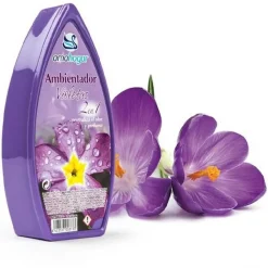 SET 12 DEODORANTI GEL PROFUMO AMBIENTE ASSORBI ODORI FRAGRANZA VIOLA