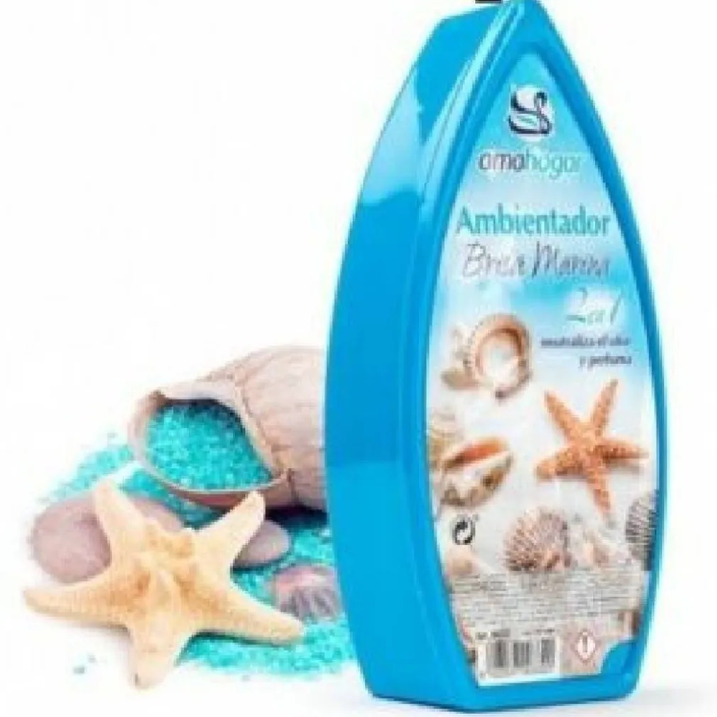 SET 12 DEODORANTI GEL PROFUMO AMBIENTE ASSORBI ODORI FRAGRANZA BREZZA MARINA