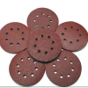 SET 25 DISCO ABRASIVO VELCRATI DIAMETRO 225MM F16 FORO PER SMERIGLIATRICE GRANA
