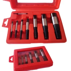 SET 8 ESTRATTORI PER VITI BULLONI ROVINATE SPEZZATE PRIGIONIERI VITI SPEZZATI