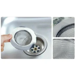 SET 2 FILTRI FILTRO LAVELLO CUCINA BAGNO DOCCIA SCARICO LAVANDINO 11,3CM 79537