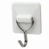 SET 3 GANCI APPENDINI ADESIVI PARETE CASA CUCINA BAGNO ATTACCAPANNI QUADRI 79342