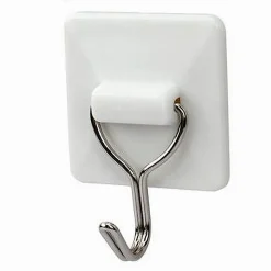 SET 3 GANCI APPENDINI ADESIVI PARETE CASA CUCINA BAGNO ATTACCAPANNI QUADRI 79342