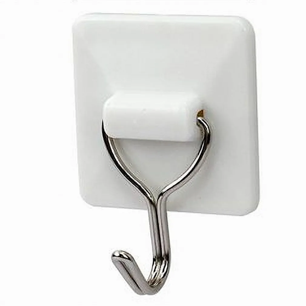 SET 3 GANCI APPENDINI ADESIVI PARETE CASA CUCINA BAGNO ATTACCAPANNI QUADRI 79342