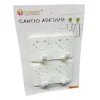 SET 4 GANCI APPENDINI DA PARETE ADESIVE CASA CUCINA BAGNO ATTACCAPANNI SMILE