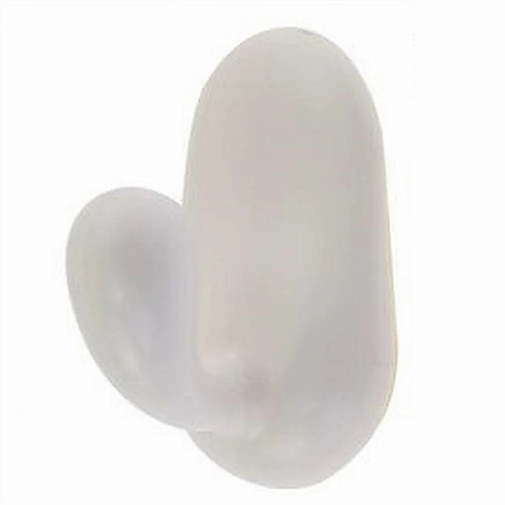 SET 2 GANCI APPENDINI PARETE ADESIVI CASA CUCINA BAGNO ATTACCAPANNI BIANCO 87016