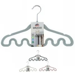 SET 3 GRUCCE APPENDIABITI FASHION FONDO ONDA MAGICA COLORATE SHIRT ACCESSORI TOP