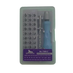 SET 32 IN 1 PUNTE DI PRECISIONE CACCIAVITI TORX PER CELLULARI OROLOGI PC 7389C