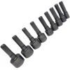 SET 9 INSERTI CHIAVE ESAGONALE PER AVVITATORE CHIAVE A BUSSOLA CODOLO ESAGONALE