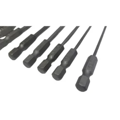 SET 11 INSERTI DA T6 A T40 100MM CACCIAVITI TORX PER AVVITATORE ESAGONALE 1/4