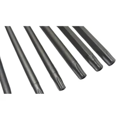 SET 11 INSERTI DA T6 A T40 100MM CACCIAVITI TORX PER AVVITATORE ESAGONALE 1/4