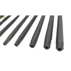 SET 11 INSERTI DA T6 A T40 100MM CACCIAVITI TORX PER AVVITATORE ESAGONALE 1/4