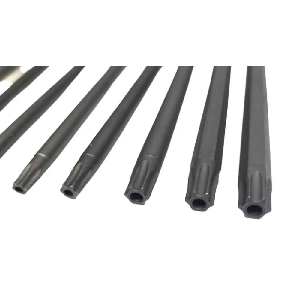 SET 11 INSERTI DA T6 A T40 100MM CACCIAVITI TORX PER AVVITATORE ESAGONALE 1/4"