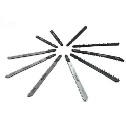 SET 10 LAME PER SEGHETTO ALTERNATIVO LEGNO METALLO HCS PVC 75 100MM ART.621001