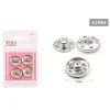 SET 4 PAIA DI BOTTONI AUTOMATICI A PRESSIONE Ø 25 MM ACCESSORI PER CUCITO 52984