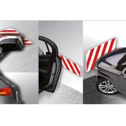 SET 2 PANNELLI ADESIVI ANTIURTO PER GARAGE BOX PROTEZIONE PARAURTI AUTO 14X100CM