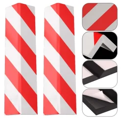 SET 2 PANNELLI ADESIVI ANTIURTO PER GARAGE BOX PROTEZIONE PARAURTI AUTO 40X15CM