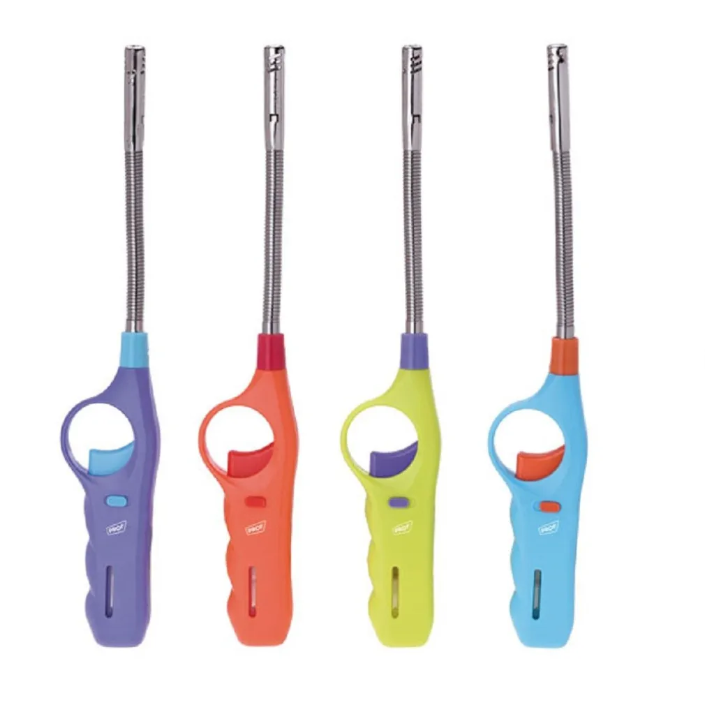 SET 12 PEZZI ACCENDINO ACCENDIGAS PROF HAKE FLEX BI-COLOR FLESSIBILE 40411499