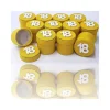 SET 12 PEZZI BOMBONIERA BOMBONIERE SCATOLINA GIALLO 18 ANNI PORTACONFETTI