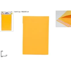 SET 3 PEZZI BUSTE IMBOTTITE MISURA 15X25CM SPEDIZIONI POSTALI LETTERE BOLLE ARIA