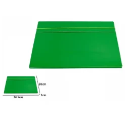 SET 2 PEZZI CARTELLINE PORTA DOCUMENTI CARTELLINA MOLLA CUSTODIA VERDE 68205