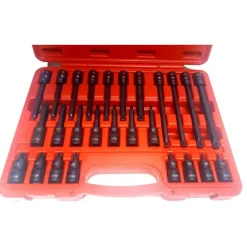 SET 26 PEZZI CHIAVI A BUSSOLA INSERTI MILLERIGHE XZN 1/2