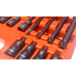 SET 26 PEZZI CHIAVI A BUSSOLA INSERTI MILLERIGHE XZN 1/2