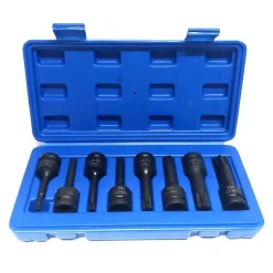 SET 8 PEZZI CHIAVI BUSSOLE TORX ATTACCO 1/2