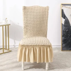 SET 2 PEZZI COPRISEDIA VOLANT SPALLIERA ELASTICIZZATI EVA VARI COLORI COPERTURA